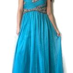 Sherri Hill Turquoise Blue Strapless Rhinestone Gown Plus Size 16 Photo 0