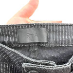 RtA Kiki Striped Kick Flare Textured Black‎ Jeans Pants Size 26 Black Photo 13