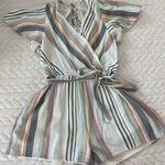 Trixxi Striped Romper Photo 0