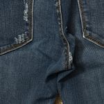 Vigoss  Women's Dark Blue Ripped Skinny Jeans Photo 10