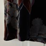 Ann Taylor  Botanical Velvet Blouse Moody Floral Print Size Small Fall Photos Top Photo 5