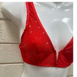 Urban Outfitters  Out From Under Red Starry Night Bralette size S Photo 5