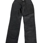 Everlane  The Original Cheeky Cropped Jeans Coal Black Size 28 Photo 11