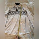 Women’s San Soleil UPF 50 White Long Sleeve Tennis Pullover size XL Photo 2