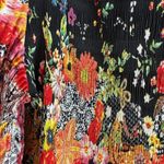 Melissa Paige Floral Multicolor Women's Top Bell Sleeves Photo 2