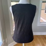 Vintage Y2K Envision Studio Black Lace V Neck Top Size Small Photo 7