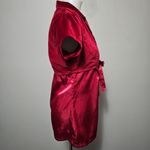 BCIN Red Y2K Velvet Bolero Jacket & Polka Dot Satin Camisole Set Size Medium Photo 5