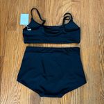 ANDIE Bikini Set Maui Top Shortie Bottom Black Size S NWT/NWOT Photo 5