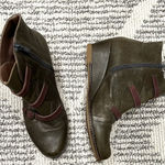 Eric Michael NWOT  Lena leather Mystical Fairy core Boho booties Photo 0