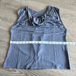 Krisa Top Womens Medium Sleeveless Cowl Neck Photo 6