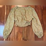 Urban Outfitters Floral V-Neck Crop Top Photo 10