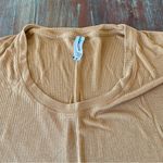 Athleta  Gold Ribbed Sleeveless Top Extra Large Photo 3