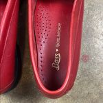 Bass x Rachael Antonoff Wendybird Plaid Loafers in red
Size: 8 1/2 Red Size 8.5 Photo 7