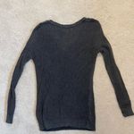 American Eagle  gray v-neck sweater size XS Photo 5