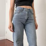 Levi's Levi’s Wide-Leg Ribcage Jeans Light Wash 26x32 Photo 2