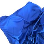 Dear Moon NWT Dillard’s Blue Fit & Flare Cocktail Party Mini Dress – Size 11 Photo 4