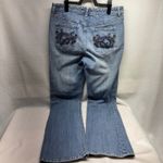 Chico's  Platinum Radiant Jeans Women's Size 1 Flare Leg Blue Denim 15/32" Photo 7