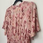 Knox Rose  Pink Boho Short Sleeve V-neck Rayon Maxi Dress ~ Women’s Size M Photo 6