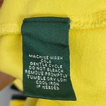 Ralph Lauren L-RL Ralph‎ Lauren Active Polo Shirt Quarter Zip Women Small Yellow Short Sleeve Photo 8