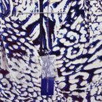 Rebecca Minkoff New Silk Lily Bloussant Blue Leopard Print Faux Wrap Dress 2 Photo 9