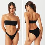 NEW In Your Arms Free People Oceanic Bikini Top and bottom‎ orange, size S Gold Photo 11