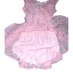 Isabelle's Closet Naomi Romper Pink White Daisy Print Small Floral Feminine EUC Photo 2