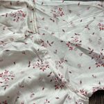 frankie's bikinis FIFI SILK BUTTON UP SHIRT SWEET ROSE Photo 9