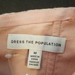 Dress the Population  River Lace Off the Shoulder Fit & Flare Dress Blush M NWOT Photo 8