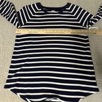 Old Navy  Womens 3/4 Sleeve Stripe Knit Top Scoop Neck Blue White Stripes Small Photo 2