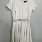 Sequin Hearts White Embroidered Dress Photo 0
