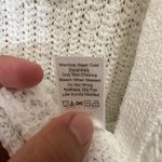 Coldwater Creek , White Soft Ribbon Yarn Cardigan,Size L,Made in Jordan Photo 9