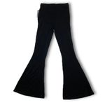 Isaac Morris NWT Schitt’s Creek Official Black Flared Knit Yoga Pants Elastic Waist New XS Photo 4
