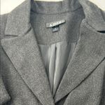 A Byer A. Byer Charcoal Blazer Jacket Photo 3