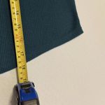 Maurice's Women's Green Solid Waffle Knit Heartland Henley Fleece Tee, NWT 1X #‎ Size XL Photo 6