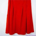 Hutch  Anthropologie Bow Back‎ Tomato Red Dress, 2X Photo 7