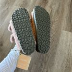 Birkenstock Papillio Women's Teddy Crystal Rose Shearling Slide Sandals Size 39 Photo 8