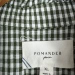 Tuckernuck Pomander Place Green Gingham Frida Wrap Dress Linen Blend Sz XL Photo 5