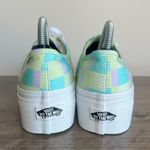 Vans Stac Pastel Plaid Checkerboard Platform Women's Shoe Size 6.5 #1104 Photo 5