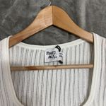 Princess Polly  Front Tie Knit Crop Tank Cardigan Juniors S/M Sexy Y2K Festival Photo 3