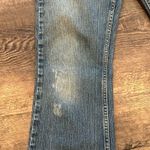 American Eagle Outfitters 10 Long Y2K Limited Blue Issue Distressed Bootcut Jean Photo 6