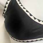 Zaful Black Tie Back Padded High Cut Bralette Bikini Set Photo 4