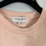 Maison Labiche Paris light pink sweatshirt size medium Photo 2