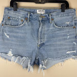 AGOLDE  Women Size 29 Parker 100% Cotton Distressed Denim Jean Shorts Photo 0