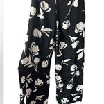 Harold’s silk black white floral palazzo pants Size 10 Photo 1
