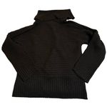 Moth Anthropologie Black Cowl Neck Long Sleeve Sweater Size Large Cozy Women Photo 5