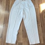 St. John  Knitwear Pleated Santana Knit Pants Cream EUC Sz 8 Stretchy Classic Photo 10