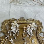 Bridal‎ Earrings Silver Photo 3