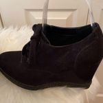 X-Appeal  Black Wedge Ankle Boot Size 6 Photo 6