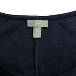 J Jill Shift Dress With Pleat Black Long Sleeve Womens Med Petite Ponte NWOT Size undefined Photo 3