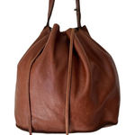 JO BRAND AUTHENTIC MEXICAN LEATHER BUCKET BAG PURSE Photo 0